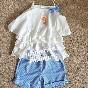 ♥️NWT❤️ MIA BELLE GIRLS SHORT SET
